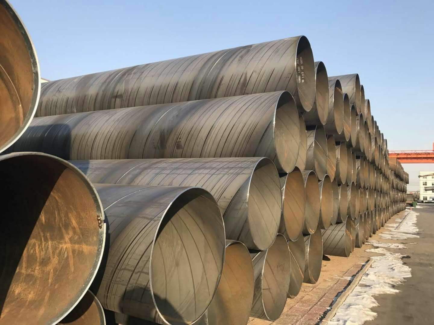 重庆螺旋钢管厂的生产因为受到环保限产等因素影响继续呈现下降态势